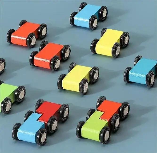 Circuit Éducatif Voiture Montessori en Bois